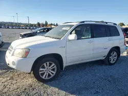 Salvage cars for sale from Copart Mentone, CA: 2006 Toyota Highlander Hybrid