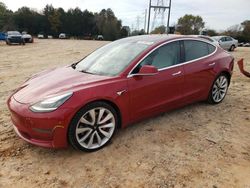 Salvage cars for sale from Copart China Grove, NC: 2018 Tesla Model 3