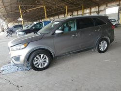 KIA Vehiculos salvage en venta: 2018 KIA Sorento LX