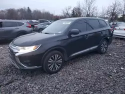 Salvage cars for sale from Copart Chalfont, PA: 2019 Mitsubishi Outlander ES