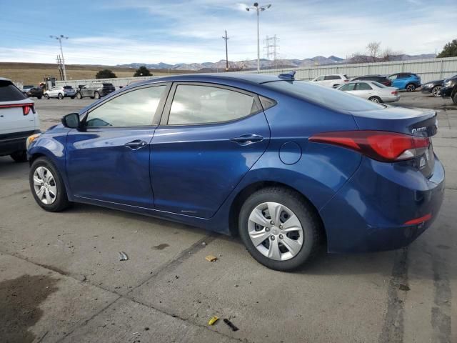 2016 Hyundai Elantra SE