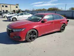 Salvage cars for sale at Wilmer, TX auction: 2020 Honda Accord Sport