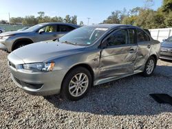 Salvage cars for sale at Riverview, FL auction: 2015 Mitsubishi Lancer ES