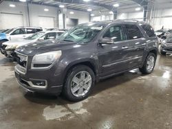 GMC salvage cars for sale: 2015 GMC Acadia Denali