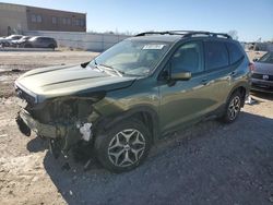 Salvage cars for sale at Kansas City, KS auction: 2019 Subaru Forester Premium