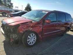 Salvage cars for sale at Moraine, OH auction: 2013 Chrysler Town & Country Touring