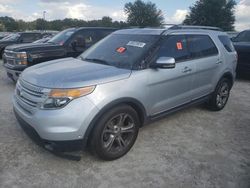 Salvage cars for sale from Copart Apopka, FL: 2011 Ford Explorer Limited