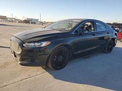 Salvage cars for sale at Grand Prairie, TX auction: 2014 Ford Fusion SE