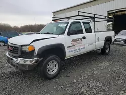 Vehiculos salvage en venta de Copart Windsor, NJ: 2006 GMC Sierra K2500 Heavy Duty