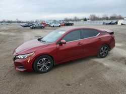 Carros salvage sin ofertas aún a la venta en subasta: 2022 Nissan Sentra SV