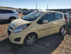 Salvage cars for sale at Colorado Springs, CO auction: 2013 Chevrolet Spark 1LT