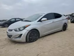 Hyundai Elantra salvage cars for sale: 2016 Hyundai Elantra SE