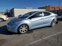 Salvage cars for sale at Anthony, TX auction: 2011 Hyundai Elantra GLS