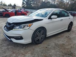 Salvage cars for sale at Knightdale, NC auction: 2017 Honda Accord Sport