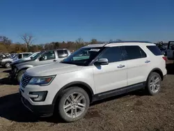 2017 Ford Explorer Limited en venta en Des Moines, IA