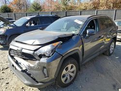 Toyota salvage cars for sale: 2021 Toyota Rav4 LE