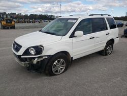 Salvage cars for sale from Copart Dunn, NC: 2004 Honda Pilot EXL