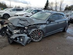 Salvage cars for sale at Bowmanville, ON auction: 2024 Audi A5 Premium Plus 45