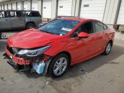 Chevrolet salvage cars for sale: 2017 Chevrolet Cruze LT