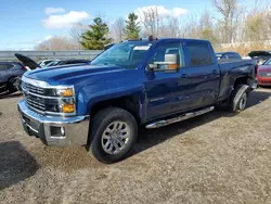 Salvage cars for sale at Davison, MI auction: 2018 Chevrolet Silverado K3500 LT