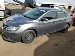 Salvage cars for sale at Brighton, CO auction: 2018 Nissan Sentra S