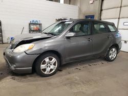 Salvage cars for sale at Blaine, MN auction: 2006 Toyota Corolla Matrix XR