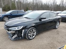 Clean Title Cars for sale at auction: 2015 Chrysler 200 S