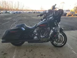 Salvage motorcycles for sale at Windsor, NJ auction: 2014 Harley-Davidson Flhx Street Glide