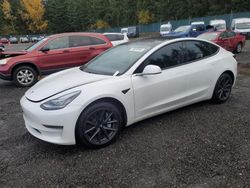 Tesla Vehiculos salvage en venta: 2020 Tesla Model 3