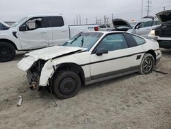 Salvage cars for sale at Haslet, TX auction: 1986 Pontiac Fiero GT