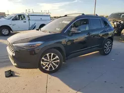 Salvage cars for sale at Grand Prairie, TX auction: 2024 Toyota Corolla Cross XLE