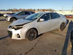 Salvage cars for sale at Pennsburg, PA auction: 2016 Toyota Corolla L