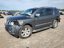 Salvage cars for sale at Houston, TX auction: 2011 Nissan Armada SV