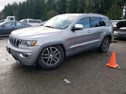 2018 Jeep Grand Cherokee Limited en venta en Arlington, WA