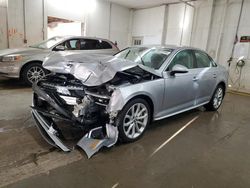 Salvage cars for sale at Madisonville, TN auction: 2019 Audi A4 Premium Plus