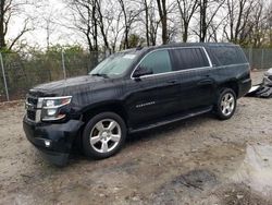 Salvage cars for sale from Copart Cicero, IN: 2016 Chevrolet Suburban K1500 LT