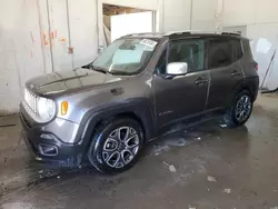 Jeep Vehiculos salvage en venta: 2016 Jeep Renegade Limited