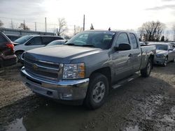 Chevrolet Silverado k1500 lt salvage cars for sale: 2012 Chevrolet Silverado K1500 LT