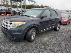 Ford Explorer xlt salvage cars for sale: 2015 Ford Explorer XLT