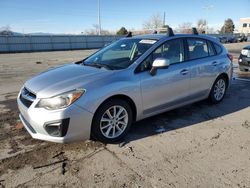 Subaru Impreza salvage cars for sale: 2014 Subaru Impreza Premium