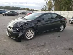 Salvage cars for sale at Dunn, NC auction: 2015 Hyundai Elantra SE