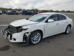 Salvage cars for sale at Fresno, CA auction: 2014 Nissan Maxima S