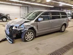 Salvage cars for sale at auction: 2016 Chrysler Town & Country Touring