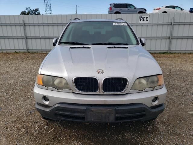 2001 BMW X5 3.0I