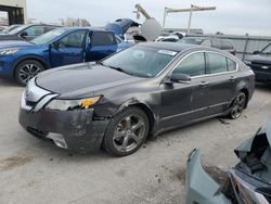 Salvage cars for sale at Kansas City, KS auction: 2011 Acura TL