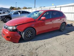 Vehiculos salvage en venta de Copart Sacramento, CA: 2009 Subaru Impreza 2.5I Premium