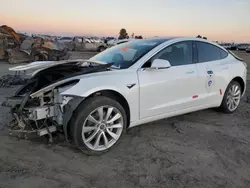 2018 Tesla Model 3 en venta en Fresno, CA