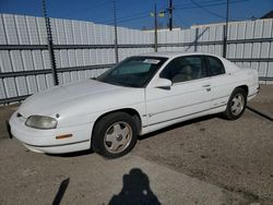 Chevrolet Montecarlo salvage cars for sale: 1999 Chevrolet Montecarlo