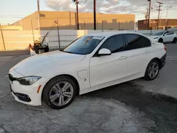 Salvage cars for sale at Sun Valley, CA auction: 2017 BMW 330E