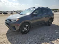 Salvage cars for sale from Copart San Antonio, TX: 2017 Toyota Rav4 LE